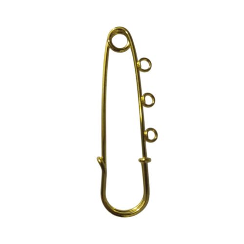 Alfiler de gancho con rulitos