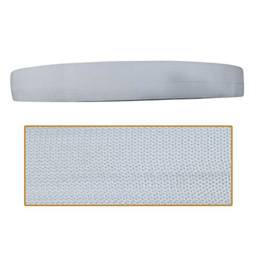 Elástico de poliéster blanco 3cm x 50 mts