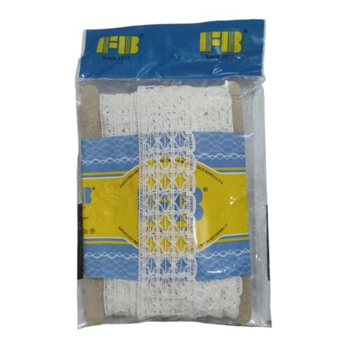 PUNTILLA DE ALGODON  CRUZ DEL SUR DE 4,5 CM X 10 MTS FB