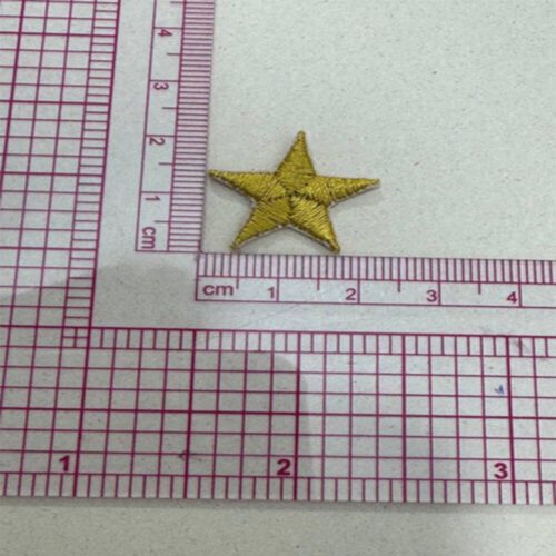 Parche Bordado Platense Campeón + Estrella Termoadhesivo Marrón Platense