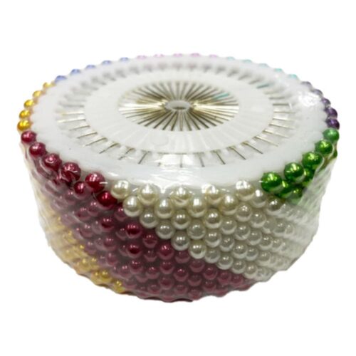 Alfiler perlado colores 12 x 40 unidades