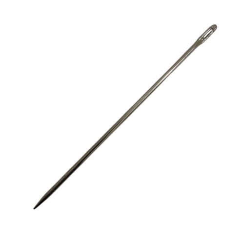 Aguja colchonera recta x unidad