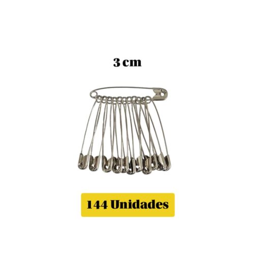Alfiler de gancho #1 (3 cm) por 144 unidades