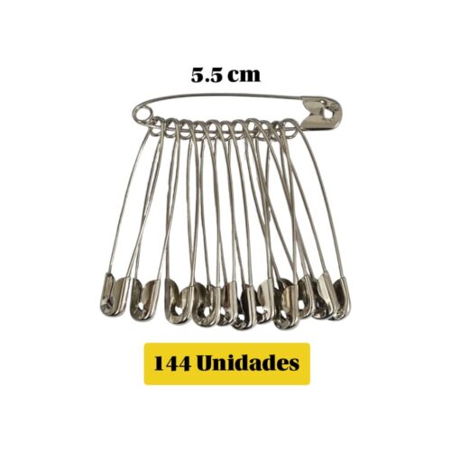 Alfiler de gancho #4 (5.5 cm) por 144 unidades