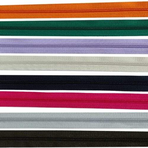 Cierre de Nylon por Metro 5mm (#5)