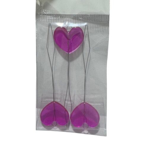 Enhebrador corazón por 3 unidades