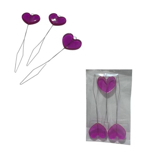 Enhebrador corazón por 3 unidades