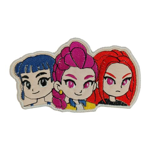 Aplique Bordado Guerreras KPOP – Termoadhesivo